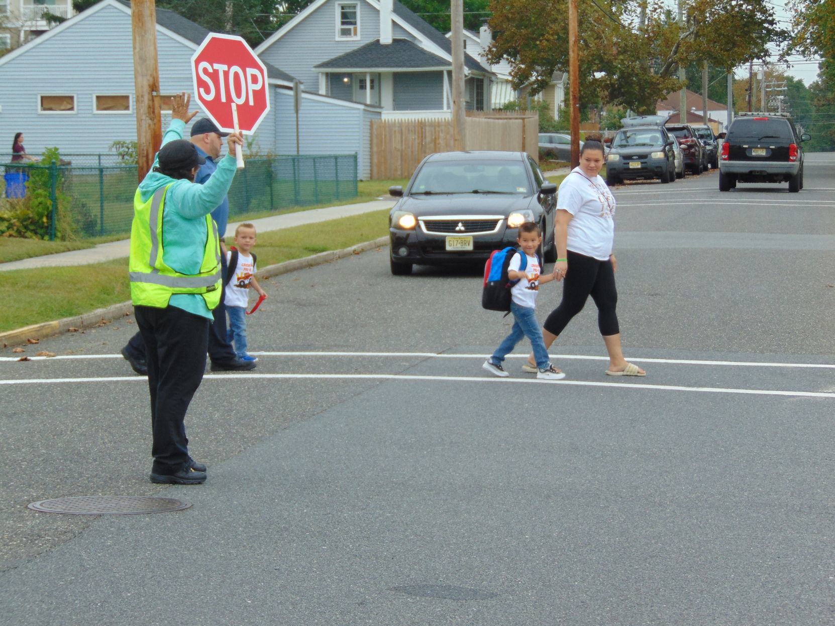 First day of school at Charles L. Spragg School